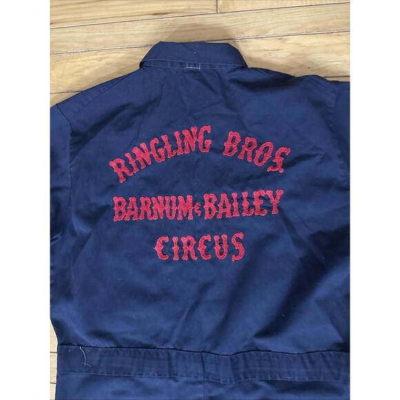 Other - Vintage Ringling Bros Barnum & Bailey Coveralls Jumpsuit Mens Size 42 Long Read